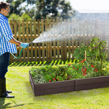 Load image into Gallery viewer, Gymax 2PCS Raised Garden Bed Set Outdoor Planter Box for Vegetable Flower Gardening