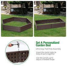 Load image into Gallery viewer, Gymax 2PCS Raised Garden Bed Set Outdoor Planter Box for Vegetable Flower Gardening