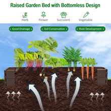 Load image into Gallery viewer, Gymax 2PCS Raised Garden Bed Set Outdoor Planter Box for Vegetable Flower Gardening