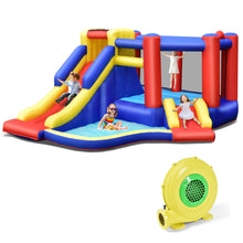 Load image into Gallery viewer, Gymax Inflatable Water Slide Bounce House Bouncing Castle w/ 480W Blower