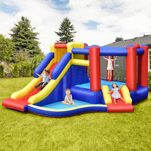 Load image into Gallery viewer, Gymax Inflatable Water Slide Bounce House Bouncing Castle w/ 480W Blower