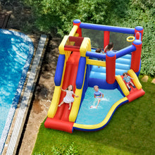 Load image into Gallery viewer, Gymax Inflatable Water Slide Bounce House Bouncing Castle w/ 480W Blower