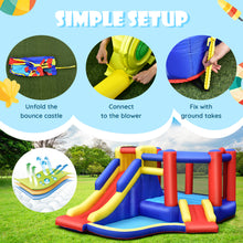 Load image into Gallery viewer, Gymax Inflatable Water Slide Bounce House Bouncing Castle w/ 480W Blower