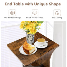 Load image into Gallery viewer, Gymax Side Table 2 Tier Sofa Couch Table Compact C-shape End Table Snack Coffee Table