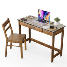 Load image into Gallery viewer, Gymax Kids Desk & Chair Set Study Table Writing Workstation w/ Drawer