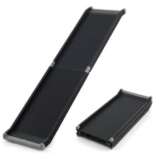 Load image into Gallery viewer, Gymax 63''Upgrade Folding Pet Ramp Portable Dog Ramp w/Steel Frame For SUV Truck Car