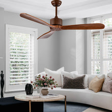 Load image into Gallery viewer, Gymax 52''Modern Ceiling Fan Indoor Outdoor Brushed Nickel Finish w/Remote