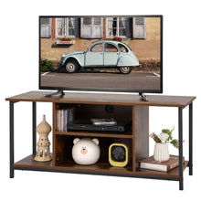 Load image into Gallery viewer, Gymax Mid-Century TV stand Media Console Table Entertainment Center w/Adjustable Shelf