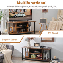 Load image into Gallery viewer, Gymax Mid-Century TV stand Media Console Table Entertainment Center w/Adjustable Shelf