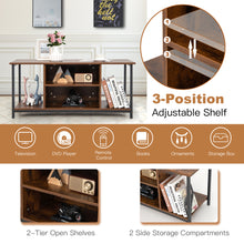 Load image into Gallery viewer, Gymax Mid-Century TV stand Media Console Table Entertainment Center w/Adjustable Shelf