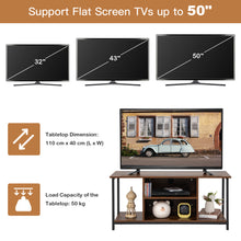 Load image into Gallery viewer, Gymax Mid-Century TV stand Media Console Table Entertainment Center w/Adjustable Shelf