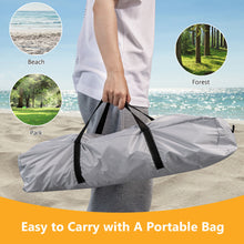 Load image into Gallery viewer, Gymax 11' x 11' Patio Sun Shade Shelter Canopy Tent Portable UPF 50+Outdoor Beach