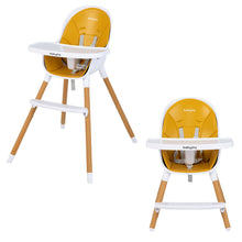 Load image into Gallery viewer, Gymax 4-in-1 Convertible Baby High Chair Infant Feeding Chair w/Adjustable Tray
