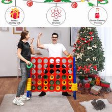 Load image into Gallery viewer, Gymax Giant 4-In-A-Row 4-to-Score Game with bag Indoor Outdoor Party Family Time Game