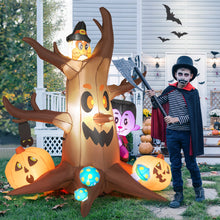 Load image into Gallery viewer, Gymax 6FT Halloween Inflatable Ghost Tree Pumpkins Decor w/ LED & Waterproof Blower