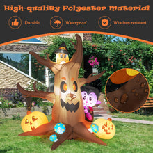 Load image into Gallery viewer, Gymax 6FT Halloween Inflatable Ghost Tree Pumpkins Decor w/ LED & Waterproof Blower