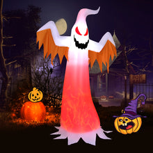 Load image into Gallery viewer, Gymax 6FT Inflatable Halloween Ghost Party Decoration w/ Flame Lights