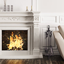 Load image into Gallery viewer, Gymax 5PC Hearth Tool Fireplace Set Fire Tools Set Black Iron