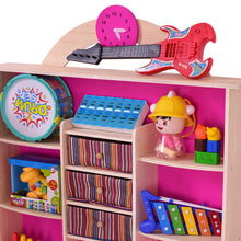Load image into Gallery viewer, Gymax Wooden Toy Shop Market Shopping Pretend Play Set Toddler Kids Birthday Gift