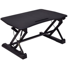 Load image into Gallery viewer, Gymax Height Adjustable Stand Up Desk Computer Workstation Lift Rising Laptop