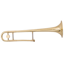 Load image into Gallery viewer, Gymax B Flat Trombone Gold Brass with Mouthpiece Case Gloves for Beginners Students