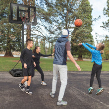 Load image into Gallery viewer, Gymax Height Adjustable Portable Basketball Hoop System Shatterproof Backboard Wheels