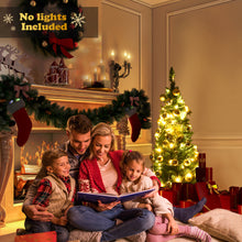 Load image into Gallery viewer, Gymax 5' PVC Artificial Christmas Tree Holiday Decor Slim Pencil Tree Metal Stand