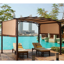 Load image into Gallery viewer, Gymax 12' x 9' Pergola Kit Metal Frame Gazebo Canopy Cover Patio Shelter