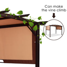 Load image into Gallery viewer, Gymax 12' x 9' Pergola Kit Metal Frame Gazebo Canopy Cover Patio Shelter