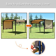 Load image into Gallery viewer, Gymax 12' x 9' Pergola Kit Metal Frame Gazebo Canopy Cover Patio Shelter