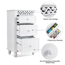 Load image into Gallery viewer, Gymax Bathroom Floor Cabinet Chest Storage Organizer Shelf Wood Kitchen Collection
