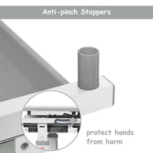 Load image into Gallery viewer, Gymax Height Adjustable Children's Desk Chair Set Multifunctional Study Drawing Gray