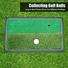 Load image into Gallery viewer, Gymax Portable 10' Golf Practice Set Golf Hitting Net Cage w Target Bag Ball Grass Mat