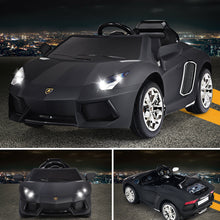 Load image into Gallery viewer, Gymax 12V Lamborghini Aventador Licensed Electric Kids Ride On Car RC w/Lights & Music