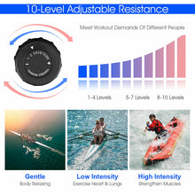 Load image into Gallery viewer, Gymax Foldable Magnetic Rowing Machine Rower w/ 10-Level Tension Resistance System