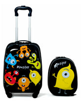 Load image into Gallery viewer, Gymax 2PC Kids Luggage Set Backpack & Rolling Suitcase for School Travel ABS