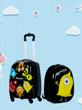 Load image into Gallery viewer, Gymax 2PC Kids Luggage Set Backpack & Rolling Suitcase for School Travel ABS
