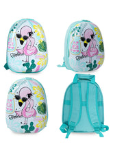 Load image into Gallery viewer, Gymax 2PC Kids Luggage Set Backpack & Rolling Suitcase Travel ABS Flamingos