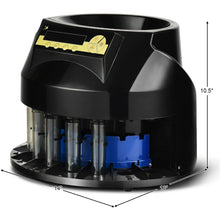 Load image into Gallery viewer, Gymax Electric Auto Coin Sorter Dispenser Counting Batching w/Coin Tubes & LED Display
