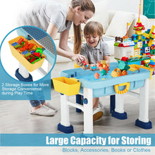 Load image into Gallery viewer, Gymax 6 in 1 Kids Activity Table Set w/ Chair Toddler Luggage Building Block Table