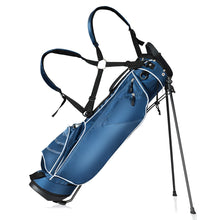 Load image into Gallery viewer, Gymax Blue Golf Stand Cart Bag Club with Carry Organizer Pockets Blue