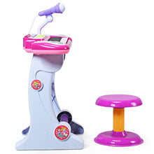 Load image into Gallery viewer, Gymax Kids Electronic Keyboard Piano MP3 Input 37 Key Microphone Stool Toy