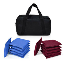 Load image into Gallery viewer, Gymax Weather Resistant Cornhole Bags Blue and Red Set 12 Beanbag Toss Game Sports