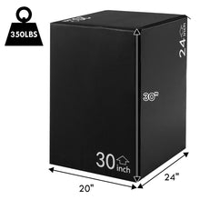 Load image into Gallery viewer, Gymax Fitness 3 in 1 Foam Jumping Box Plyometric Box for Jump Training