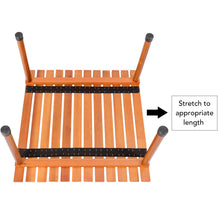Load image into Gallery viewer, Gymax Folding Wood Roll Up Table Camping Picnic Outdoor