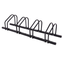 Load image into Gallery viewer, Gymax 4 Bike Bicycle Stand Parking Garage Storage Cycling Rack Black