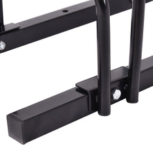 Load image into Gallery viewer, Gymax 4 Bike Bicycle Stand Parking Garage Storage Cycling Rack Black