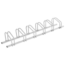 Load image into Gallery viewer, Gymax 6 Bike Bicycle Stand Parking Garage Storage Cycling Rack Silver