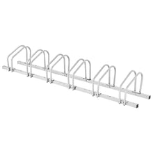 Load image into Gallery viewer, Gymax 6 Bike Bicycle Stand Parking Garage Storage Cycling Rack Silver