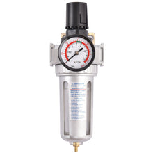 Load image into Gallery viewer, Gymax SFR300 3/8'' Air Pressure Regulator Filter Water Separator with Pressure Gauge